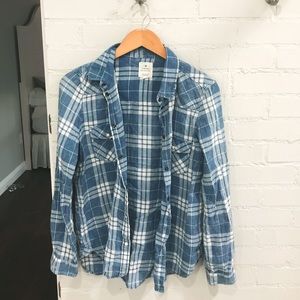 AE Blue Flannel 🍁🎃🍂